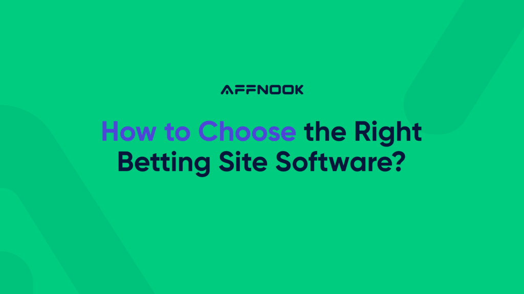 How to choose the right betting site software?