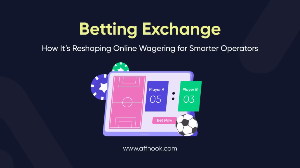 Glossary banner for betting exchange in iGaming.
