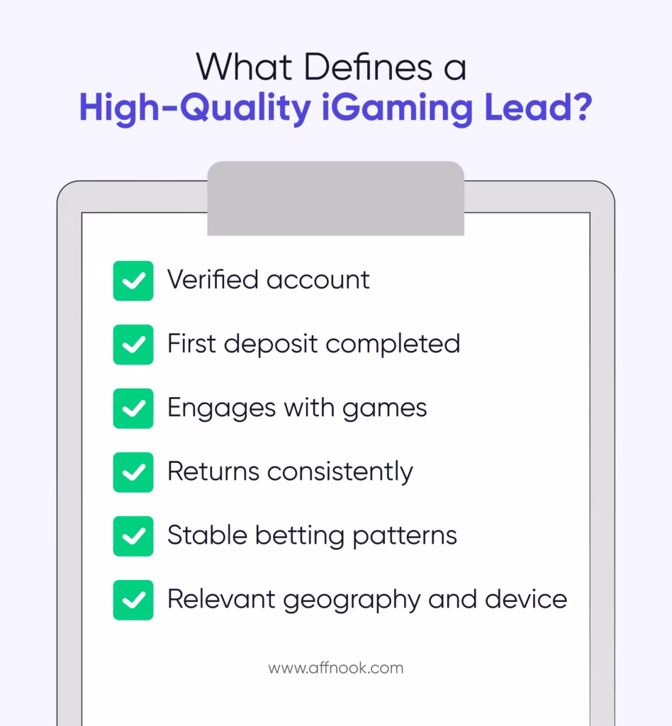 Maximizing Lead Quality in Online Gambling Affiliate Marketing 4 Defining a high-quality lead