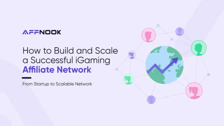 Guide banner for building an affiliate network.