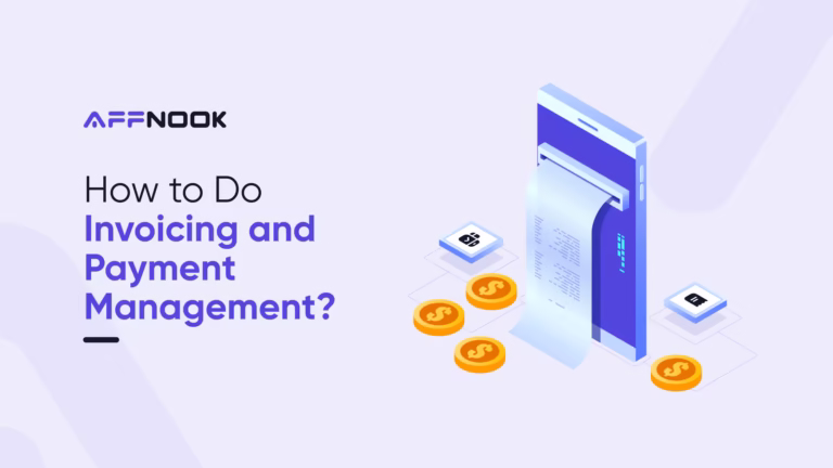 Managing invoices and payments on Affnook