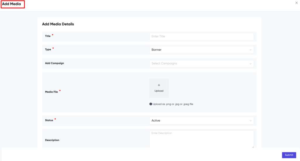 How to Upload and Manage Media in Affnook: A Simple Guide 4 Add Upload and Manage Media Feature