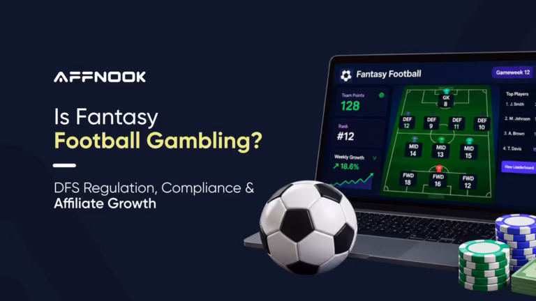 Is fantasy football gambling blog banner